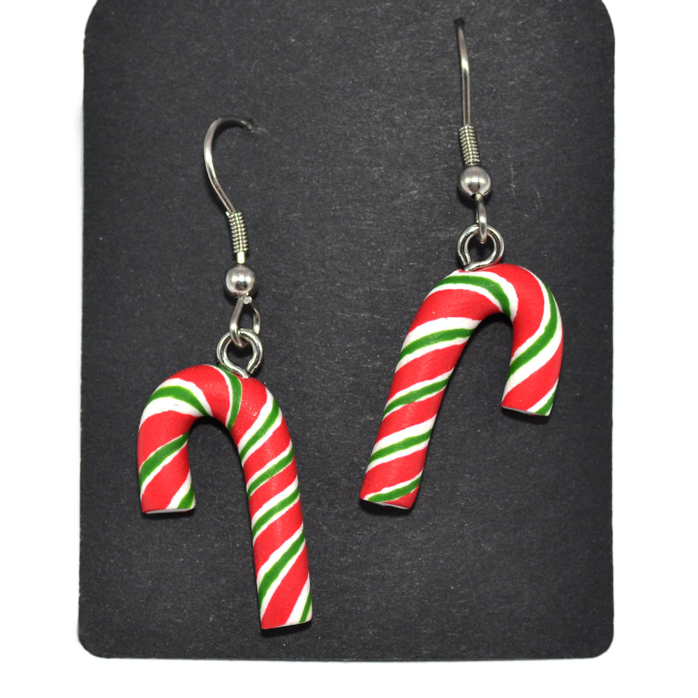 Cookie monster earrings and chocolate chip cookie