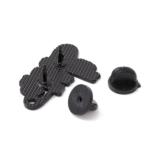 Μεταλλική καρφίτσα με σμάλτο σε σχέδιο πινέζας "You are safe with me" Δώρο για γιατρό ή νοσοκόμα