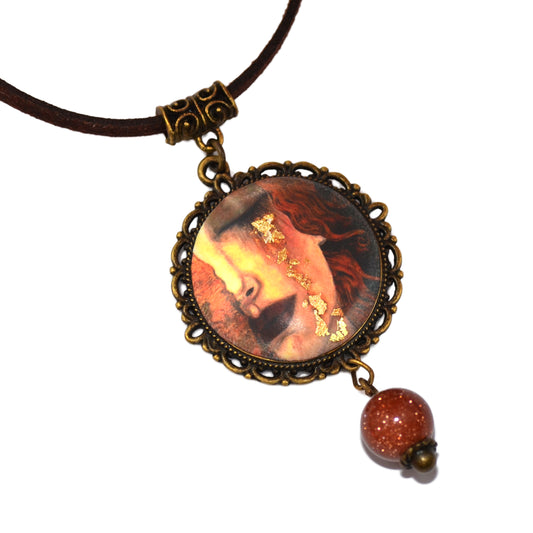 Necklace Freya's tears Gustav Klimt